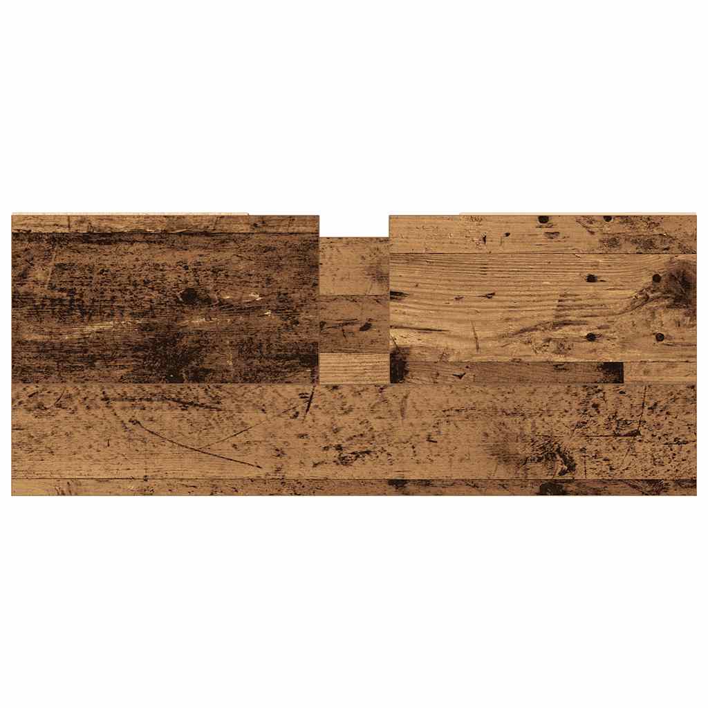 vidaXL Ντουλάπι Μπάνιου Παλαιό Ξύλο 80x33x60εκ. από Επεξεργασμένο Ξύλο