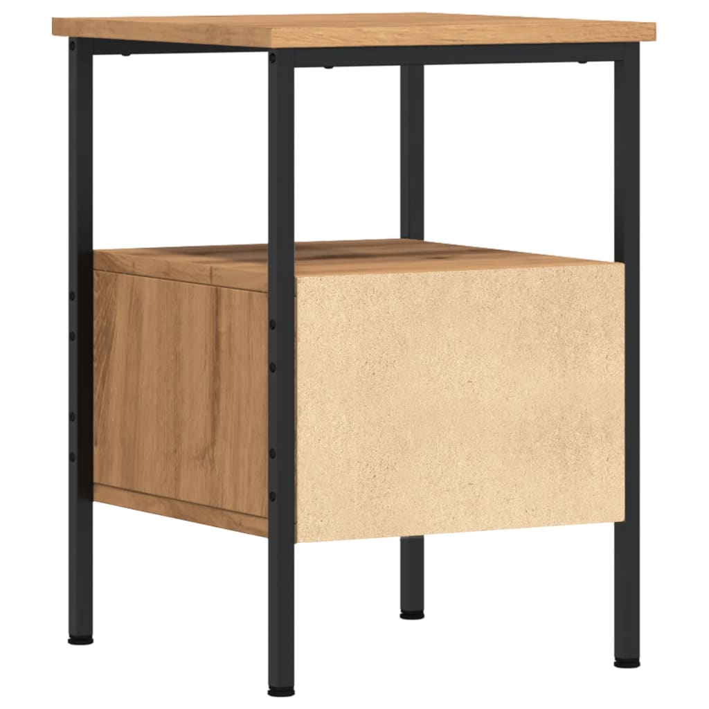 vidaXL Κομοδίνο Αρτισιανή Δρυς 34x36x50 εκ. από Επεξεργασμένο Ξύλο