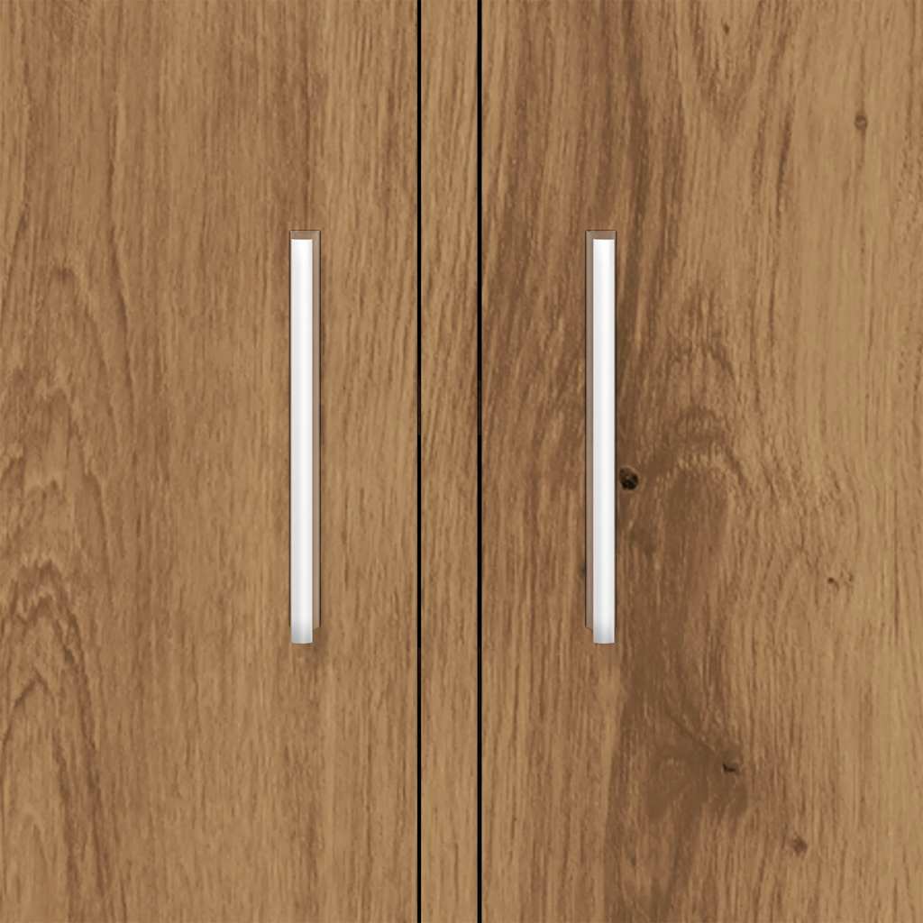 vidaXL Βάση Ενυδρείου τεχνίτης Δρυς 81x36x73 εκ από Επεξεργασμένο Ξύλο