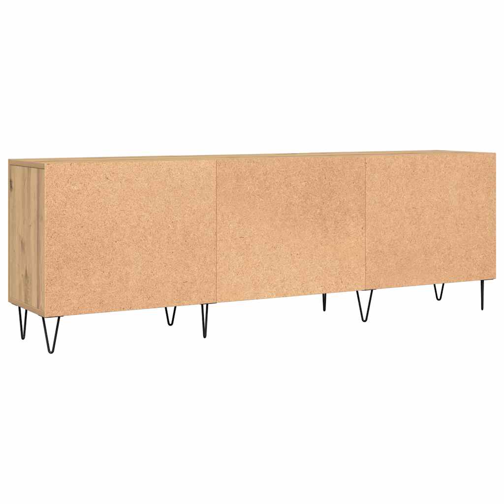 vidaXL Έπιπλο Τηλεόρασης Δρυς τεχνίτης 150x30x50 εκ. Επεξ. Ξύλο