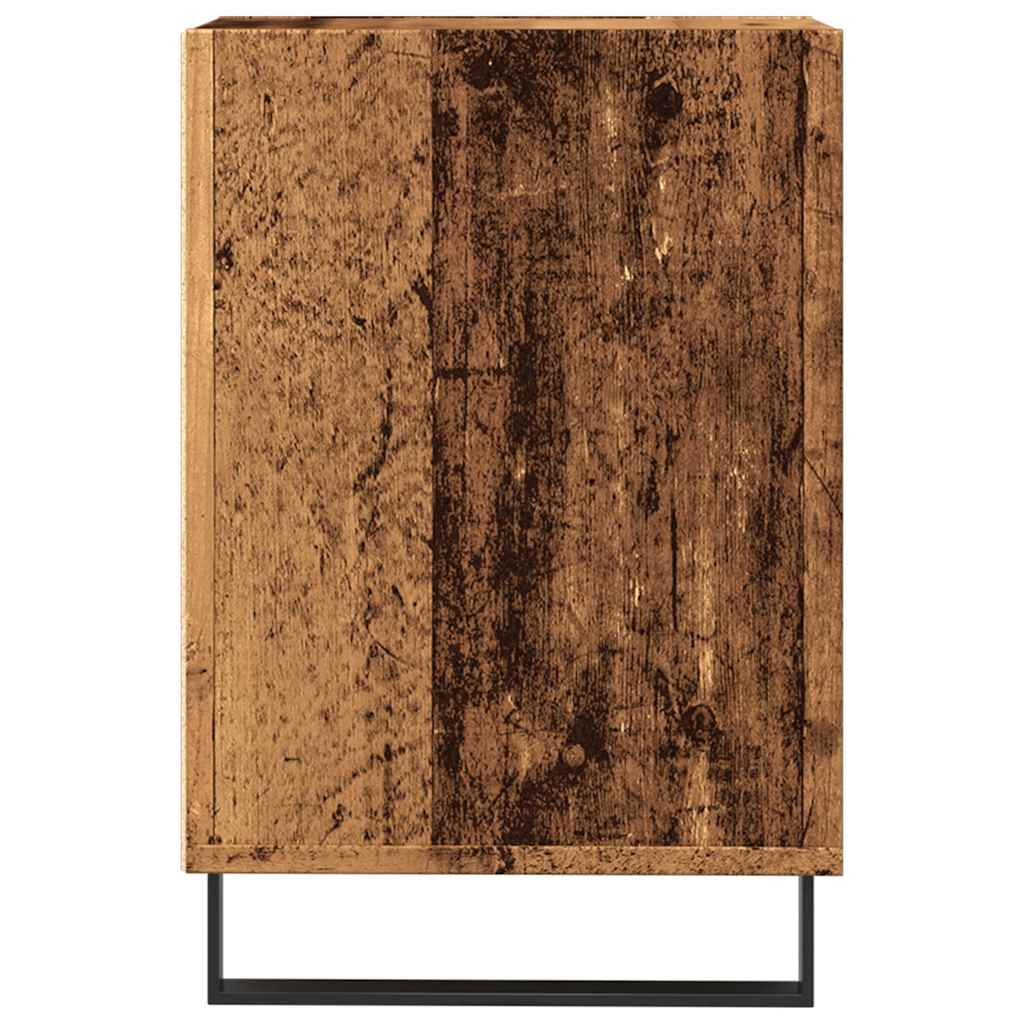 ντουλάπι τηλεόρασης vidaXL Παλιό ξύλο 100x35x55 cm Κατασκευασμένο ξύλο