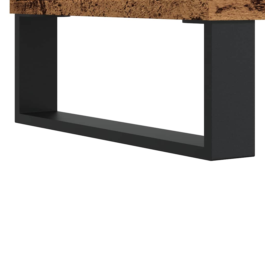 ντουλάπι τηλεόρασης vidaXL Παλιό ξύλο 100x35x55 cm Κατασκευασμένο ξύλο