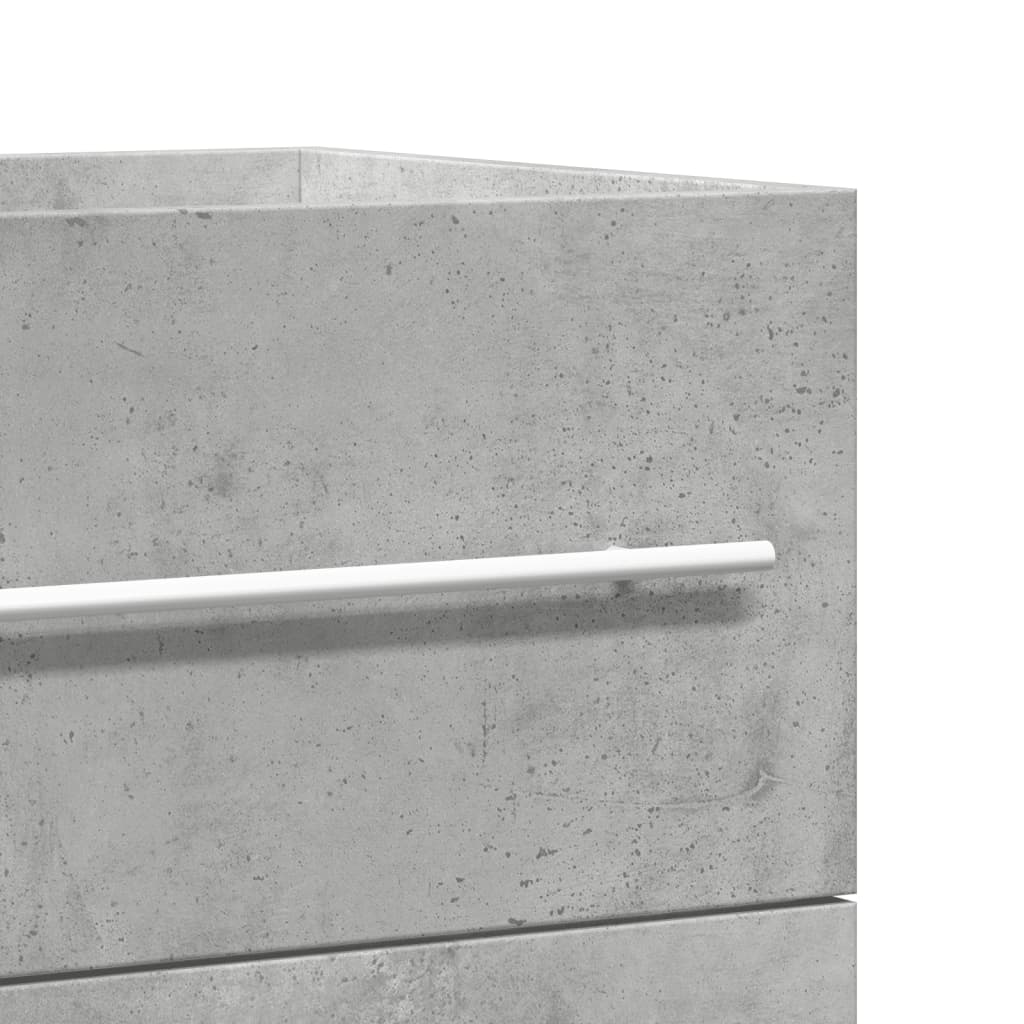 vidaXL Ντουλάπι Νιπτήρα Αρτισιανή Δρυς 80x38,5x48εκ Επεξεργασμένο Ξύλο