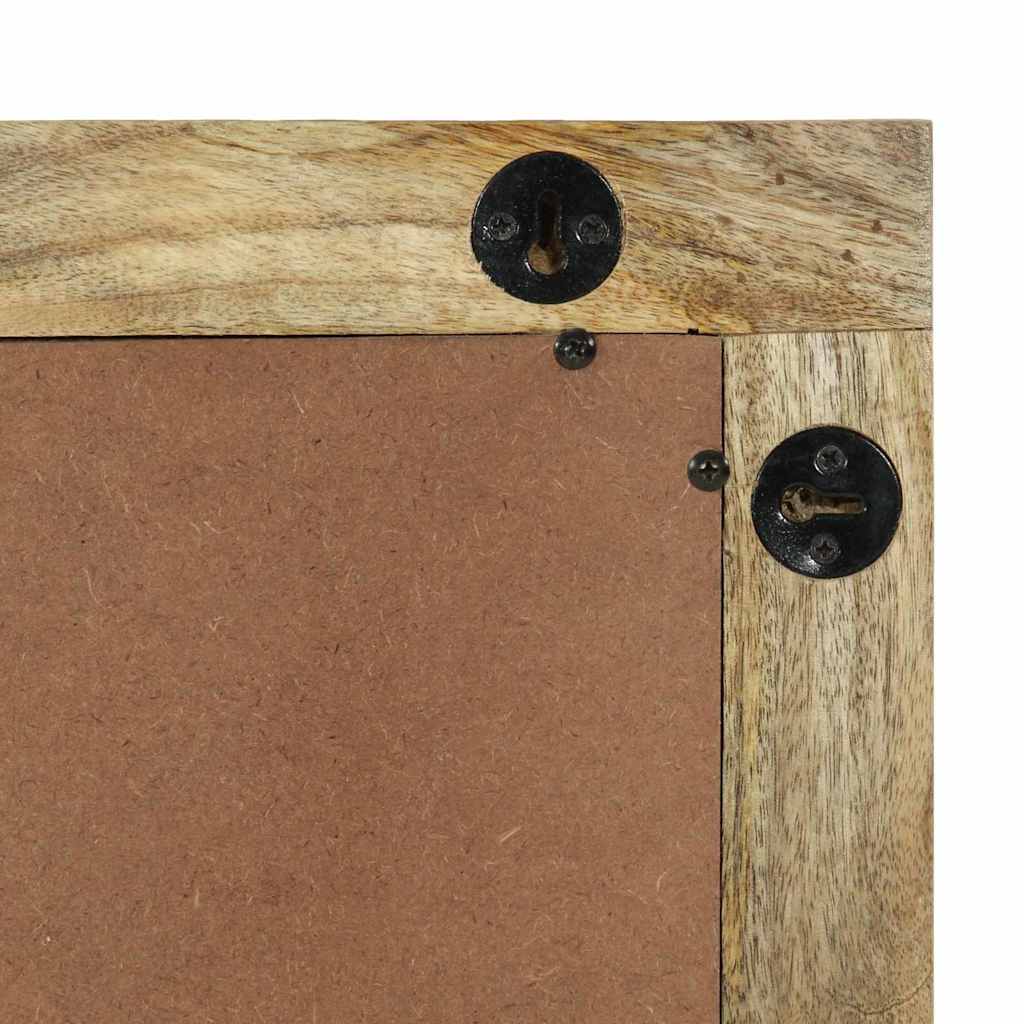 vidaXL Καθρέφτης Μπάνιου με καθρέφτη Καφέ 50 x 2.5 x 70 εκ