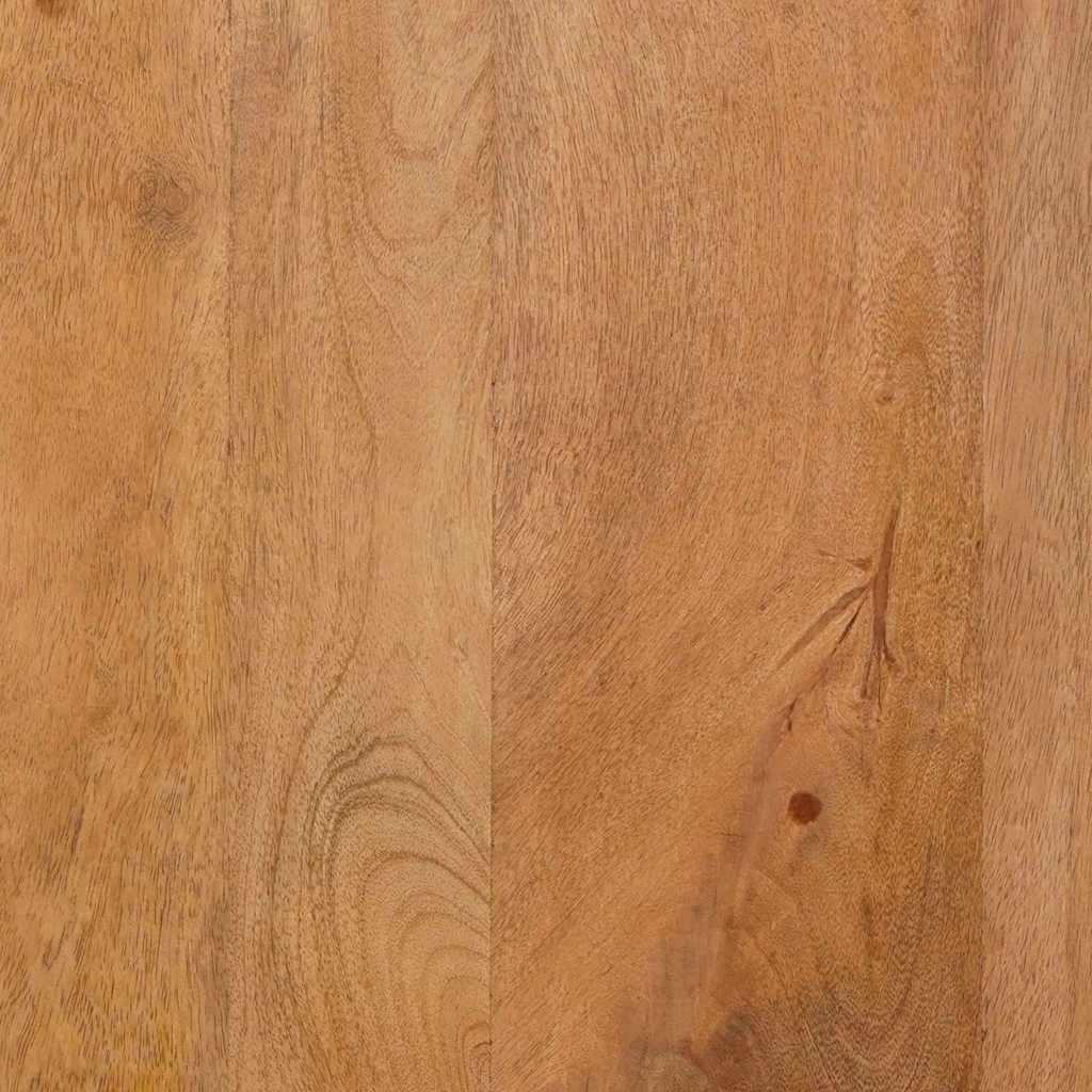 vidaXL Καθρέφτης Ανοιχτό καφέ 57 x 70 x 3 εκ Μασίφ ξύλο μάνγκο