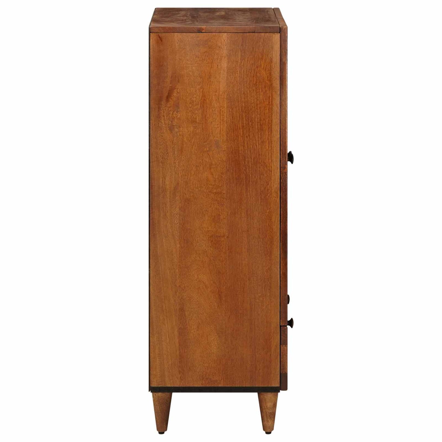 vidaXL Highboard Καρυδιά 60 x 33,5 x 100 εκ. Στερεό ξύλο μάνγκο