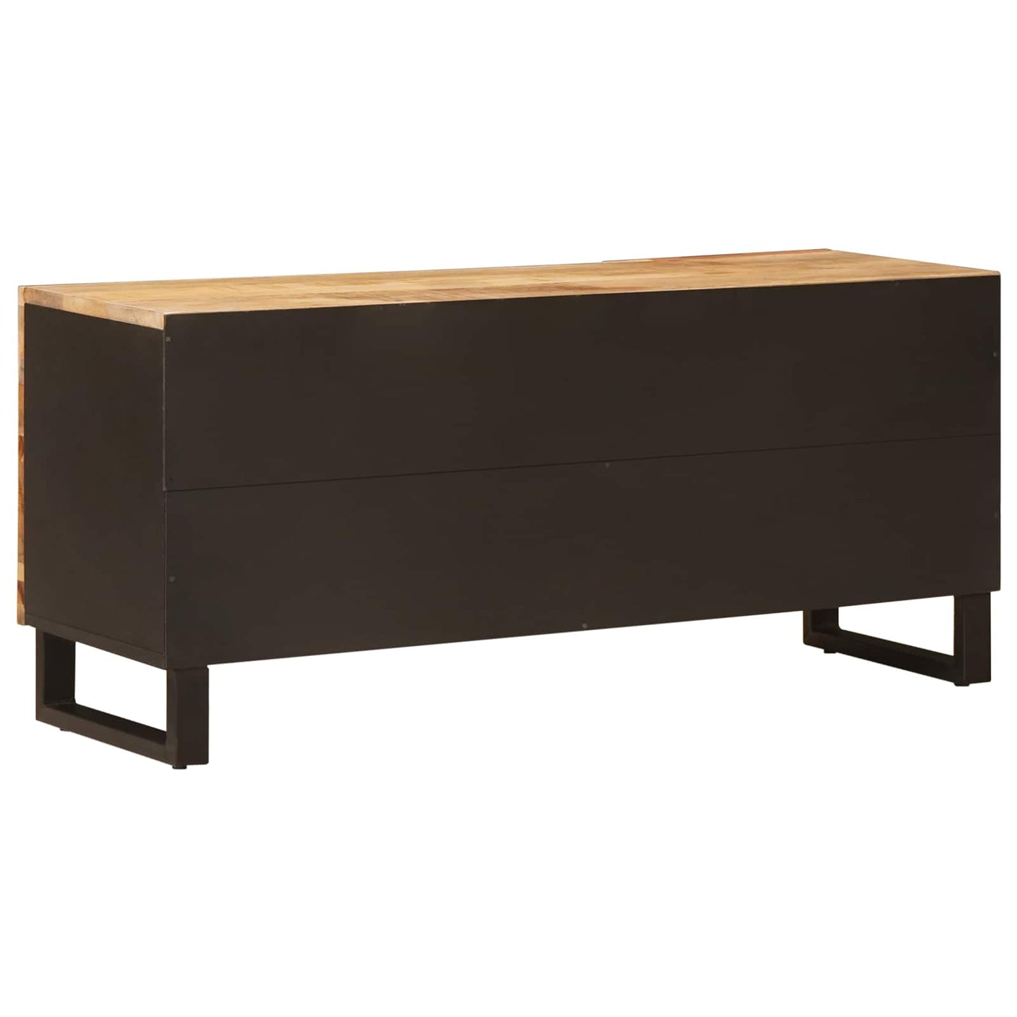 vidaXL Ντουλάπι TV με ράφι Καφέ 105 x 33 x 46 εκ. Στερεό ξύλο μάνγκο