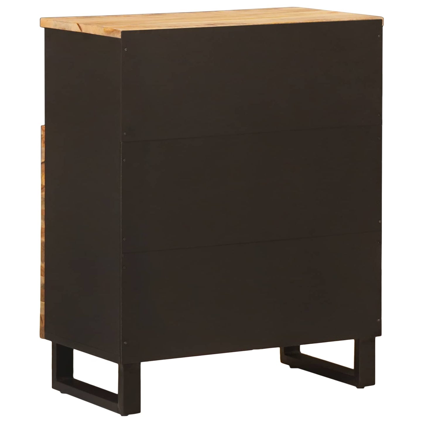vidaXL Βοηθητικό ντουλάπι Καφέ 60 x 33 x 75 cm Στερεό ξύλο μάνγκο