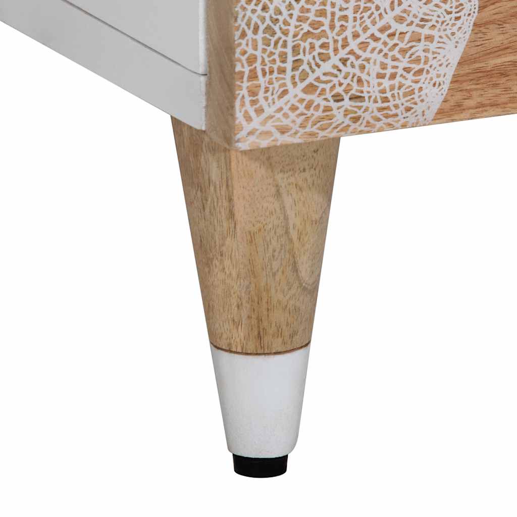 vidaXL Κομοδίνο 50 x 33 x 60 εκ. από Μασίφ Ξύλο Μάνγκο