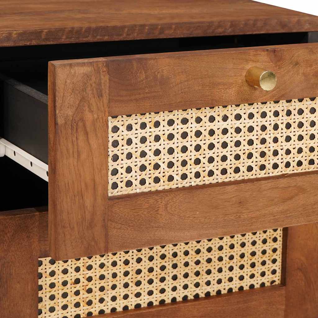 vidaXL Κομοδίνα με συρτάρι 40 x 33.5 x 46 εκ