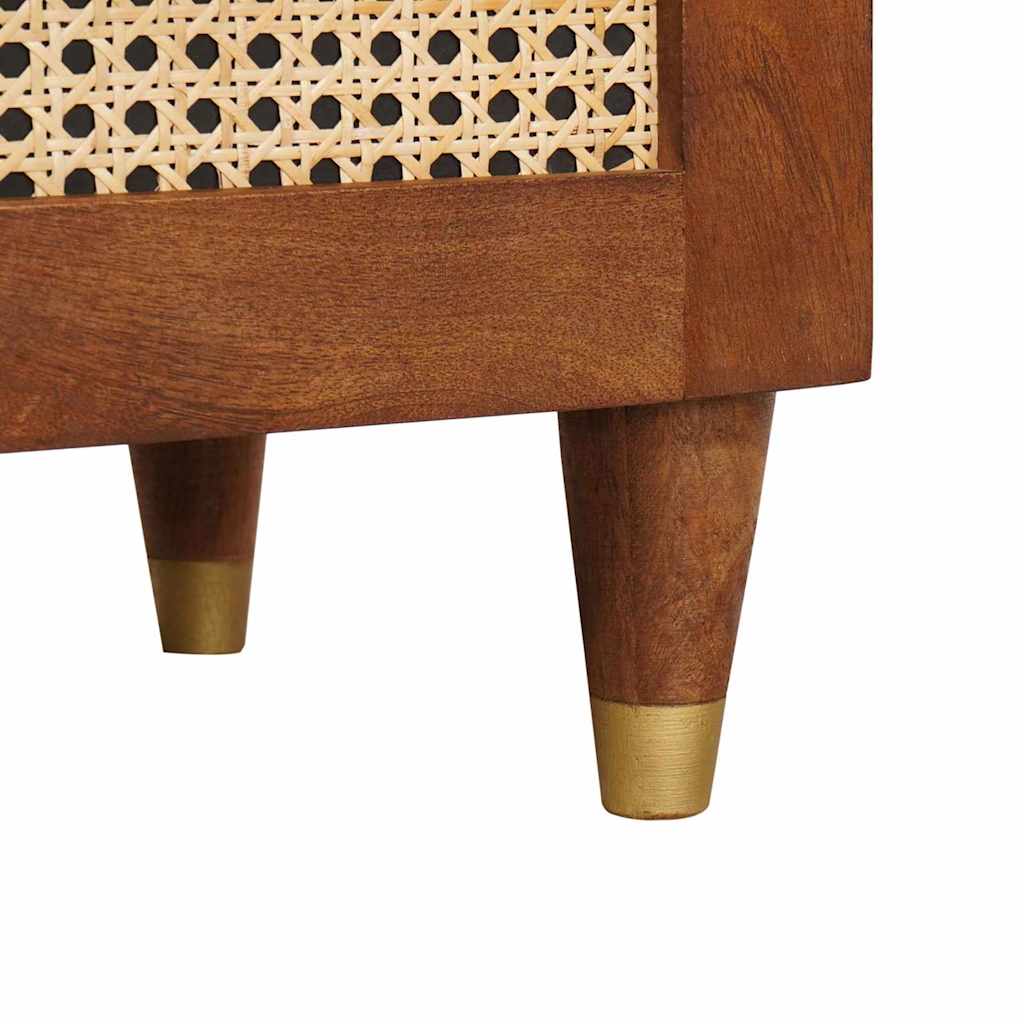 vidaXL Κομοδίνα με συρτάρι 40 x 33.5 x 46 εκ