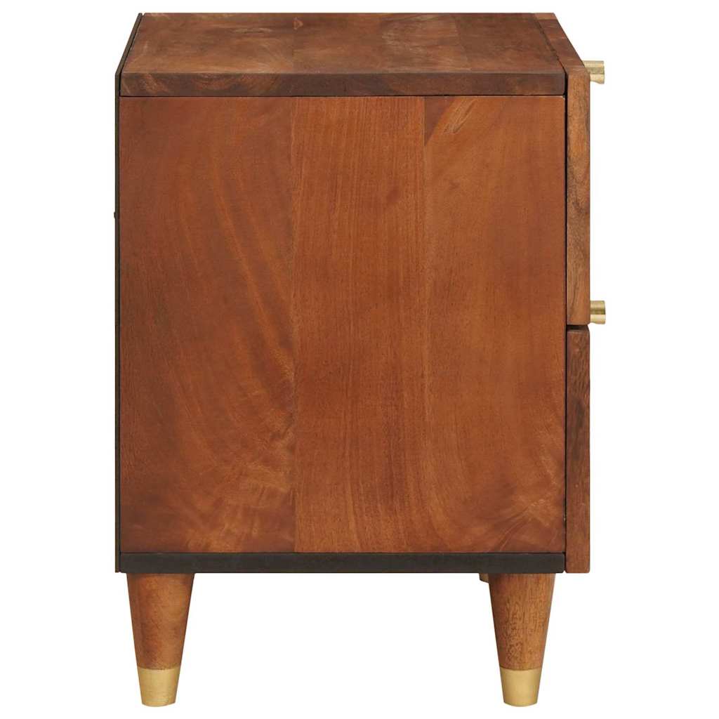 vidaXL Κομοδίνα με συρτάρι 2 pcs 40 x 33.5 x 46 εκ