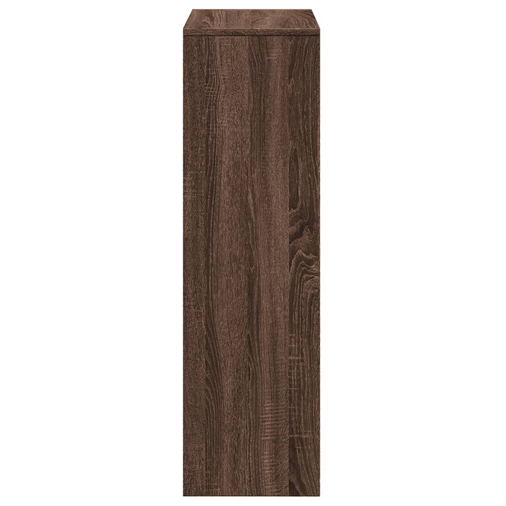 vidaXL Βιβλιοθήκη/Διαχωριστικό Χώρου 3 Επ. Δρυς 99x29x99 εκ. Επ. Ξύλο