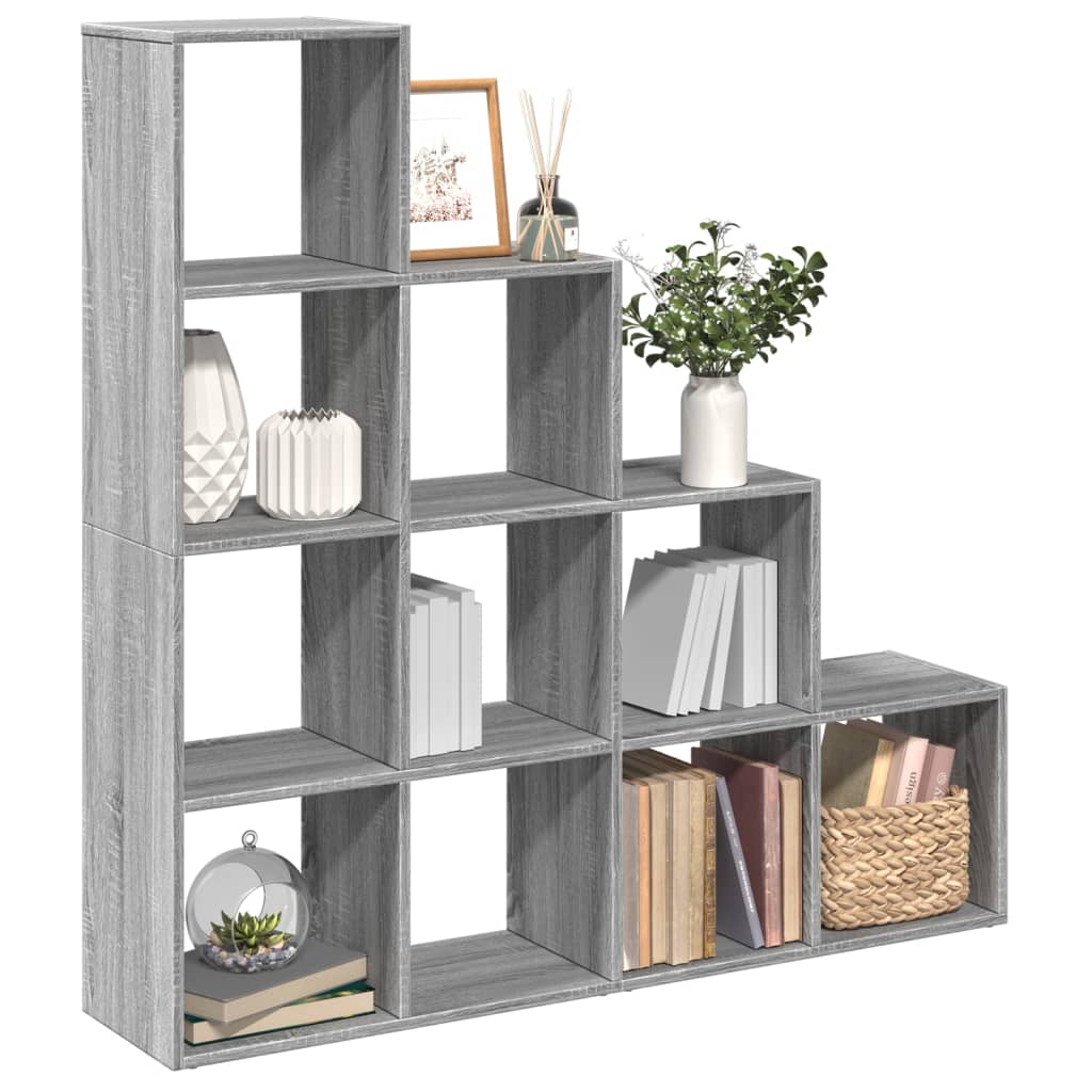vidaXL Βιβλιοθήκη/Διαχωριστικό Χώρου 4 Επ. 131,5x29x131,5 εκ. Επ. Ξύλο