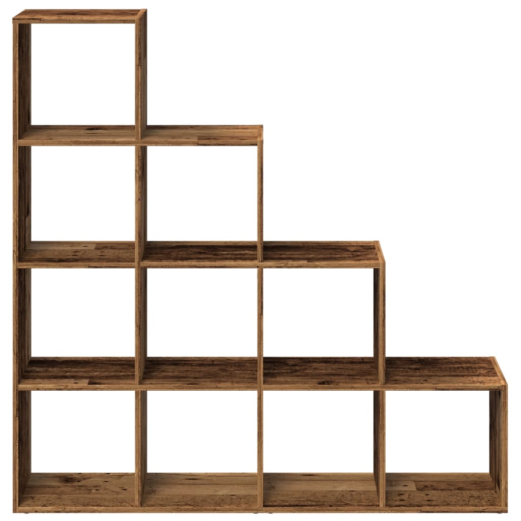 vidaXL Βιβλιοθήκη/Διαχωριστικό Χώρου 4 Επ. 131,5x29x131,5 εκ. Επ. Ξύλο