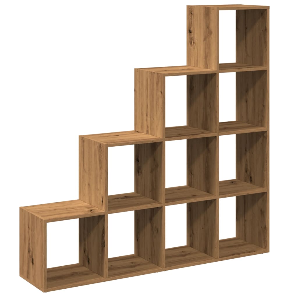 vidaXL Βιβλιοθήκη/Διαχωριστικό Χώρου 4 Επ. 131,5x29x131,5 εκ. Επ. Ξύλο