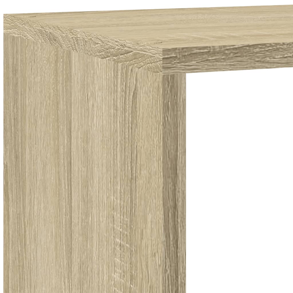 vidaXL Βιβλιοθήκη/Διαχωριστικό Χώρου 4 Επ. 143,5x29x143,5 εκ. Επ. Ξύλο