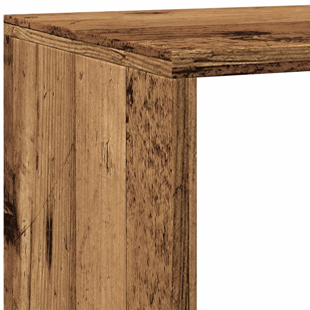 vidaXL Βιβλιοθήκη/Διαχωριστικό Χώρου 4 Επ. 143,5x29x143,5 εκ. Επ. Ξύλο