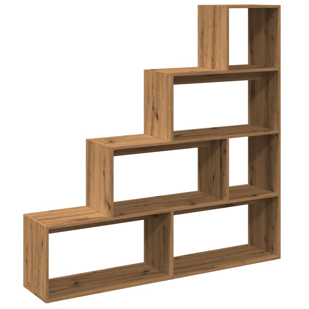vidaXL Βιβλιοθήκη/Διαχωριστικό Χώρου 4 Επ. 143,5x29x143,5 εκ. Επ. Ξύλο