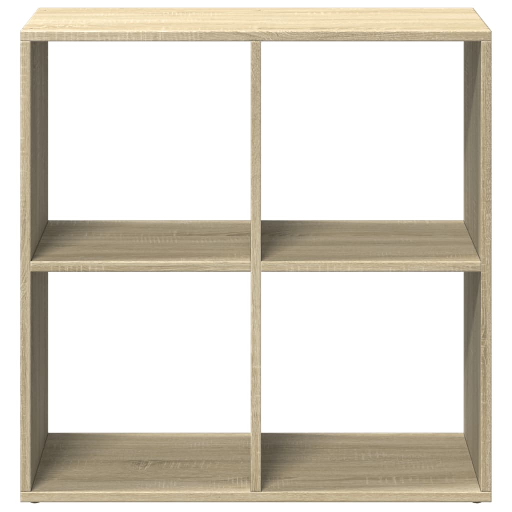 vidaXL Βιβλιοθήκη/Διαχωριστικό Χώρου Δρυς 69,5x29x69,5 εκ. Επεξ. Ξύλο