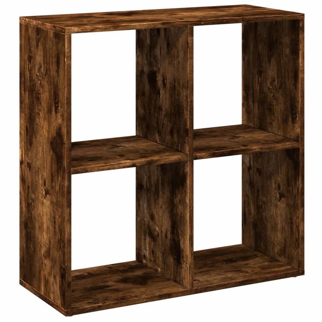 vidaXL Βιβλιοθήκη/Διαχωριστικό Χώρου Δρυς 69,5x29x69,5 εκ. Επεξ. Ξύλο