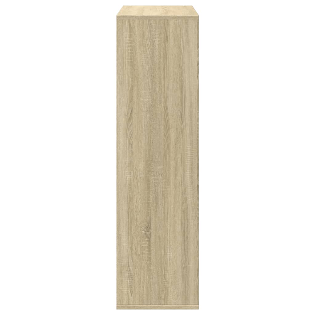 vidaXL Βιβλιοθήκη/Διαχωριστικό Χώρου Δρυς 69,5x29x103,5 εκ. Επεξ. Ξύλο
