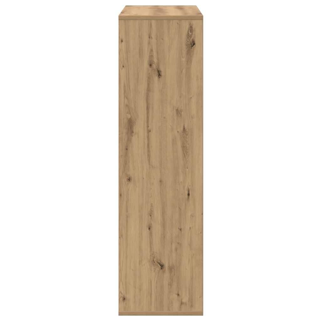 vidaXL Βιβλιοθήκη/Διαχωριστικό Χώρου Δρυς 69,5x29x103,5 εκ. Επεξ. Ξύλο