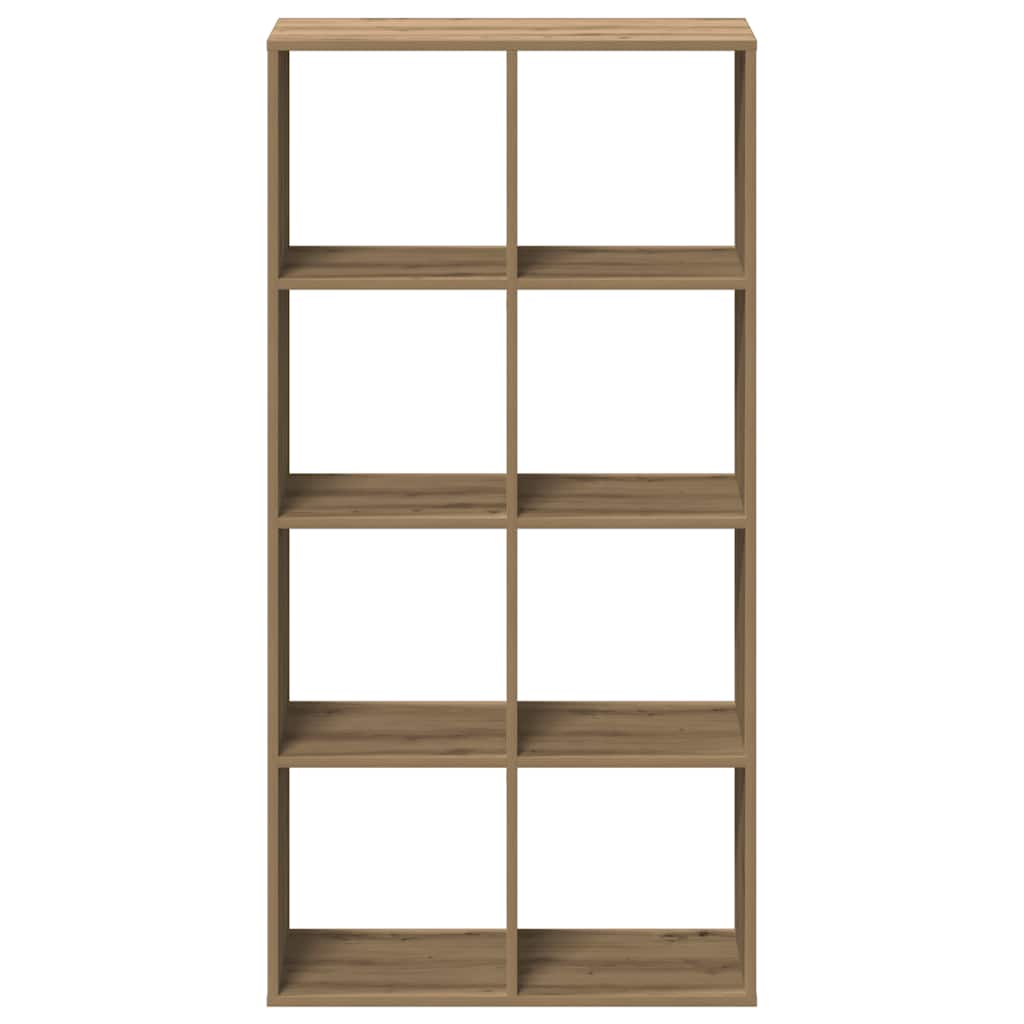 vidaXL Βιβλιοθήκη/Διαχωριστικό Χώρου Δρυς 69,5x29x137,5εκ. Επεξ. Ξύλο