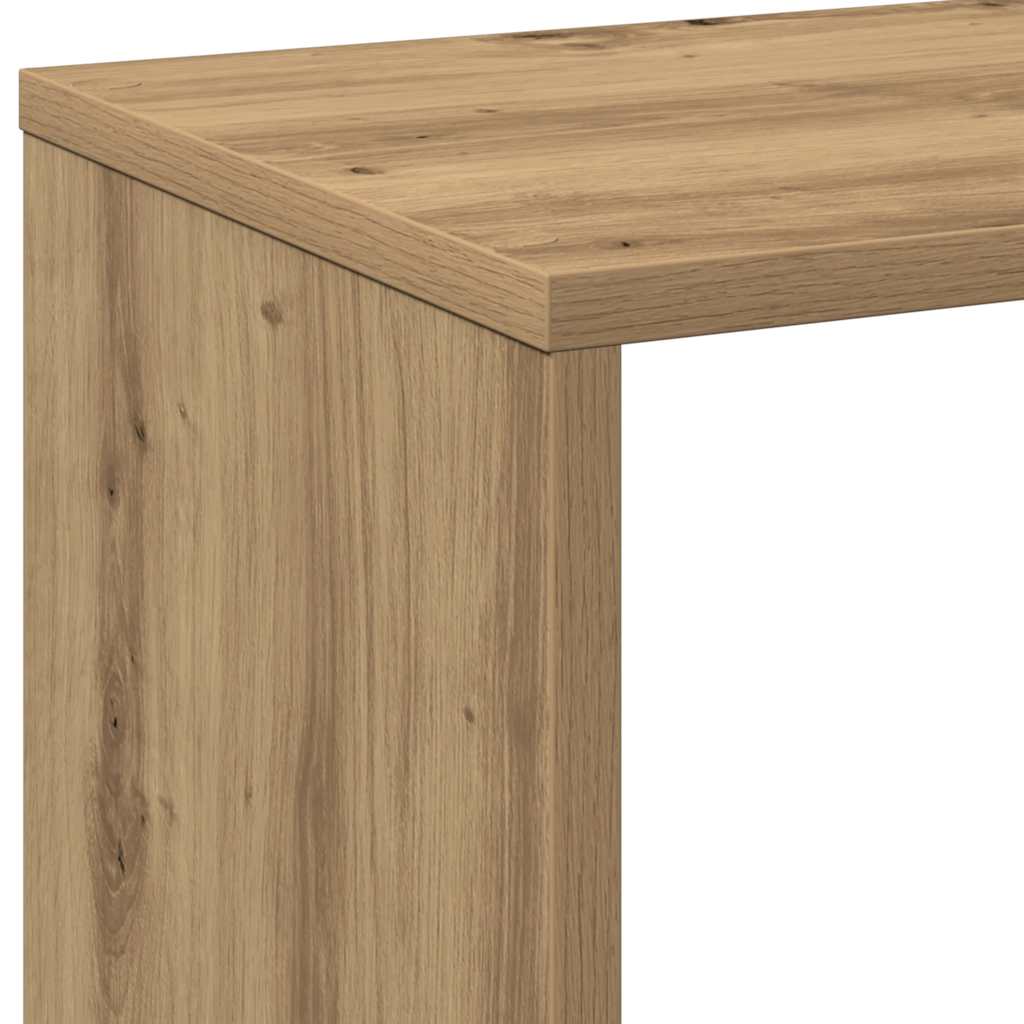 vidaXL Βιβλιοθήκη/Διαχωριστικό Χώρου Δρυς 69,5x29x137,5εκ. Επεξ. Ξύλο