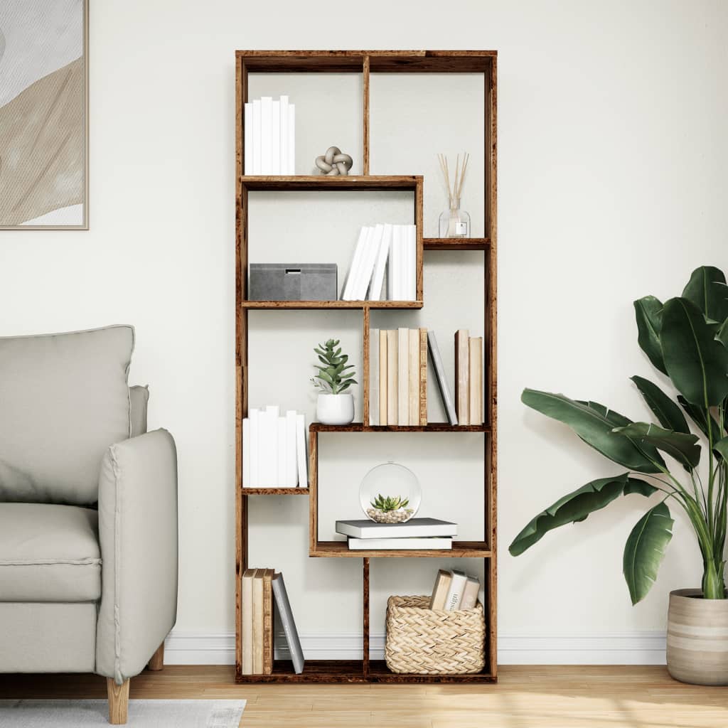 vidaXL Βιβλιοθήκη/Διαχωριστικό Χώρου 67x25x161,5 εκ. Επεξ. Ξύλο