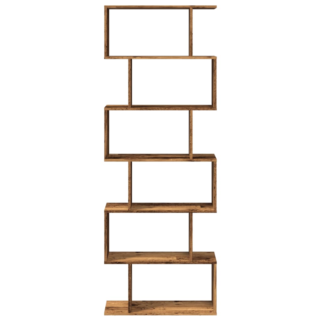 vidaXL Βιβλιοθήκη/Διαχωριστικό Χώρου 6 Επ. 70x24x193εκ. Επ. Ξύλο