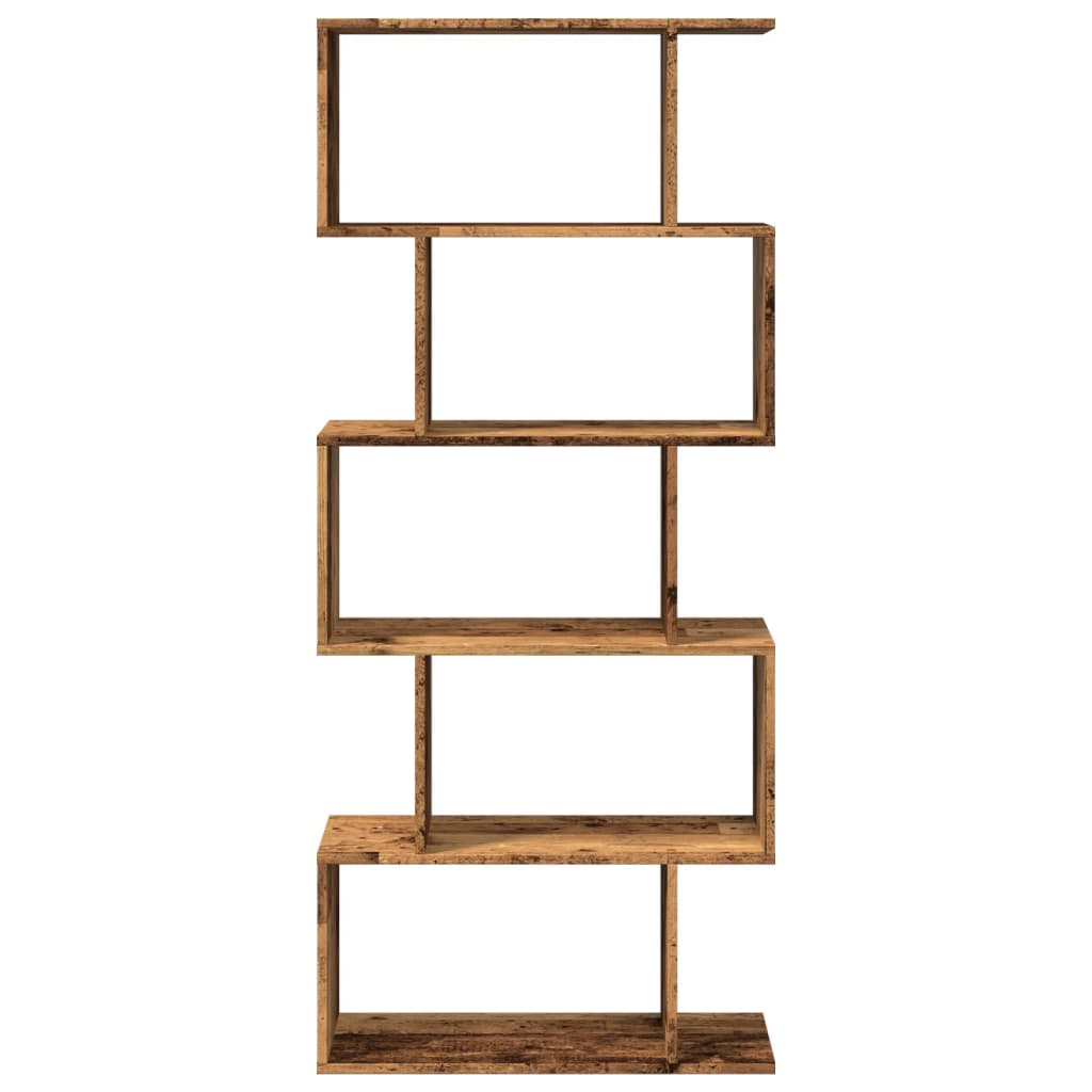 vidaXL Βιβλιοθήκη/Διαχωριστικό Χώρου 5 Επ. 70x24x161εκ. Επ. Ξύλο