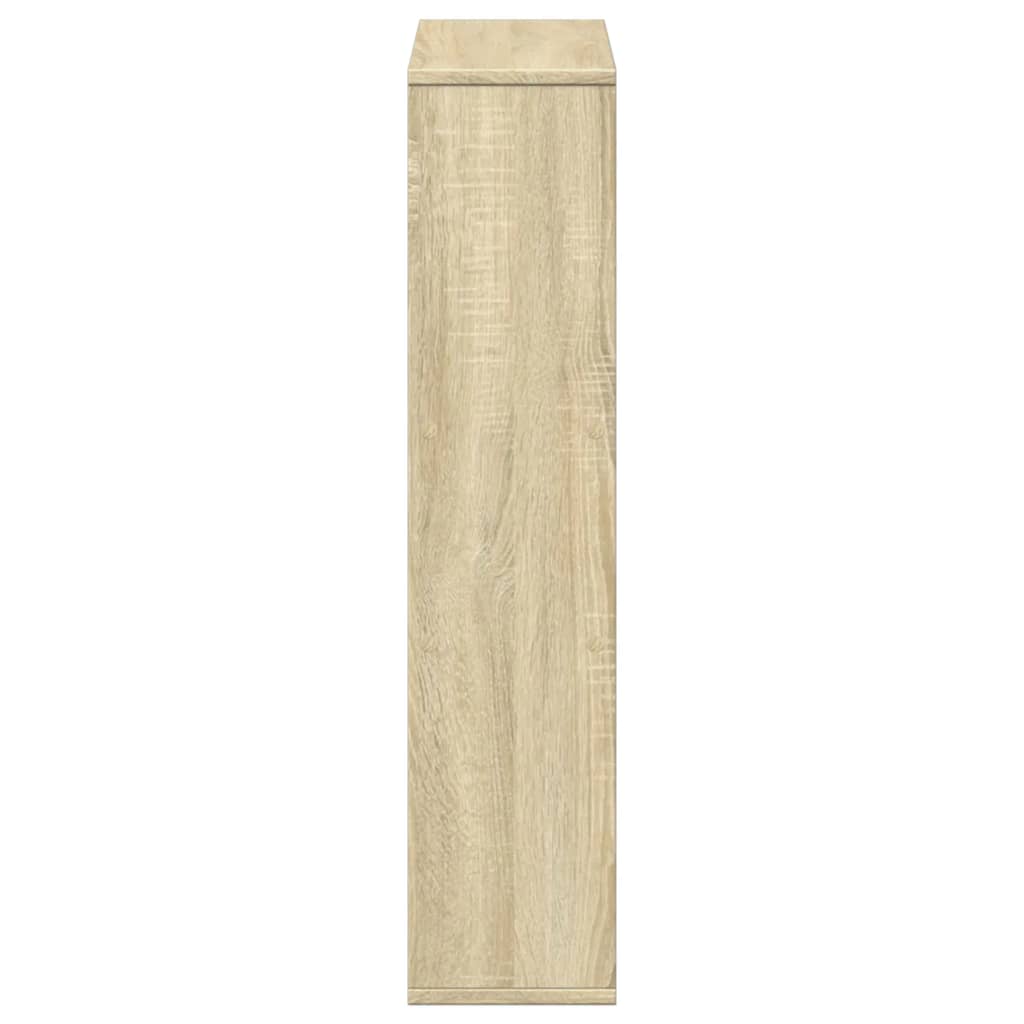 vidaXL Βιβλιοθήκη Sonoma Δρυς 63x20x90 εκ. από Επεξεργασμένο Ξύλο