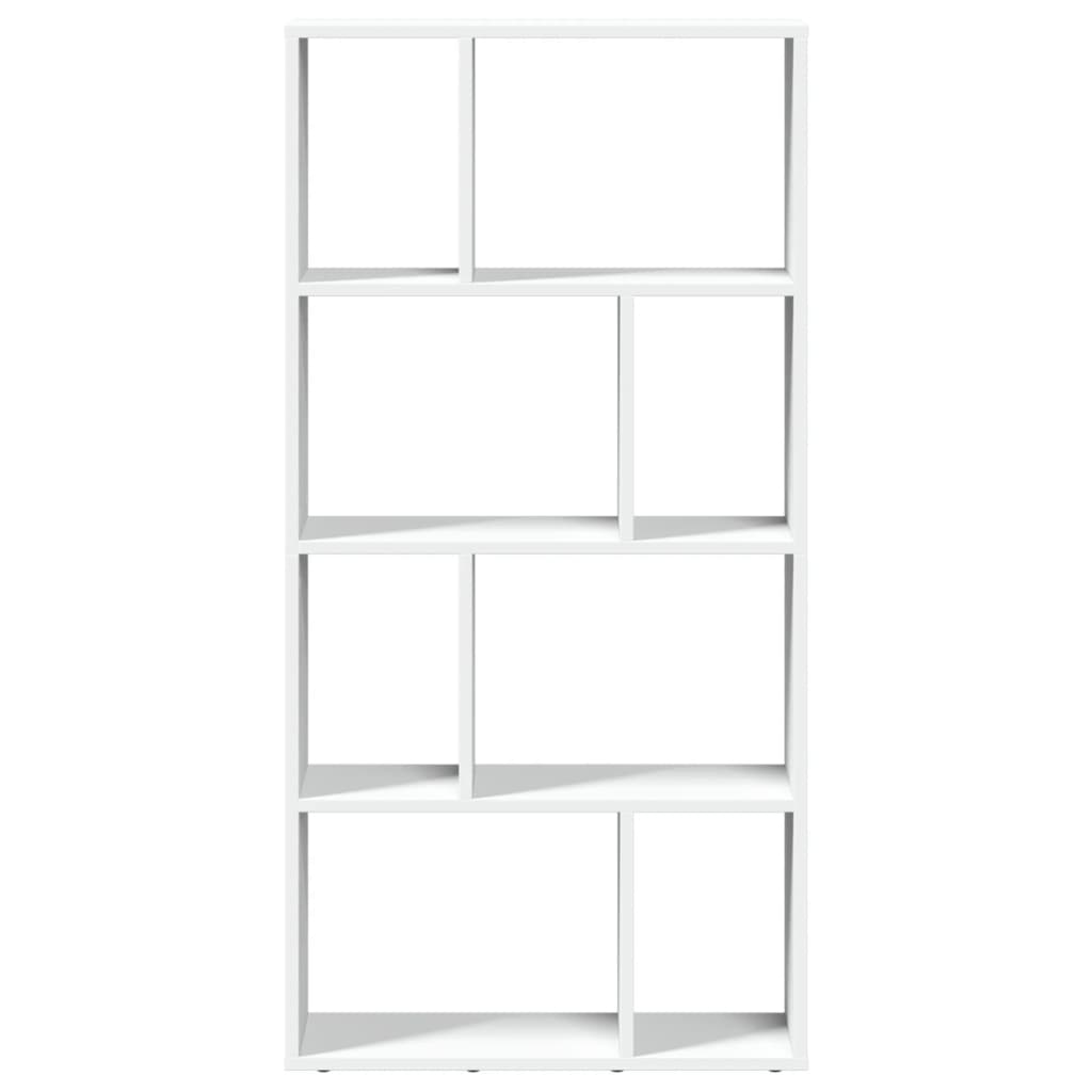 vidaXL Βιβλιοθήκη Λευκή 60x20x120 εκ. από Επεξεργασμένο Ξύλο