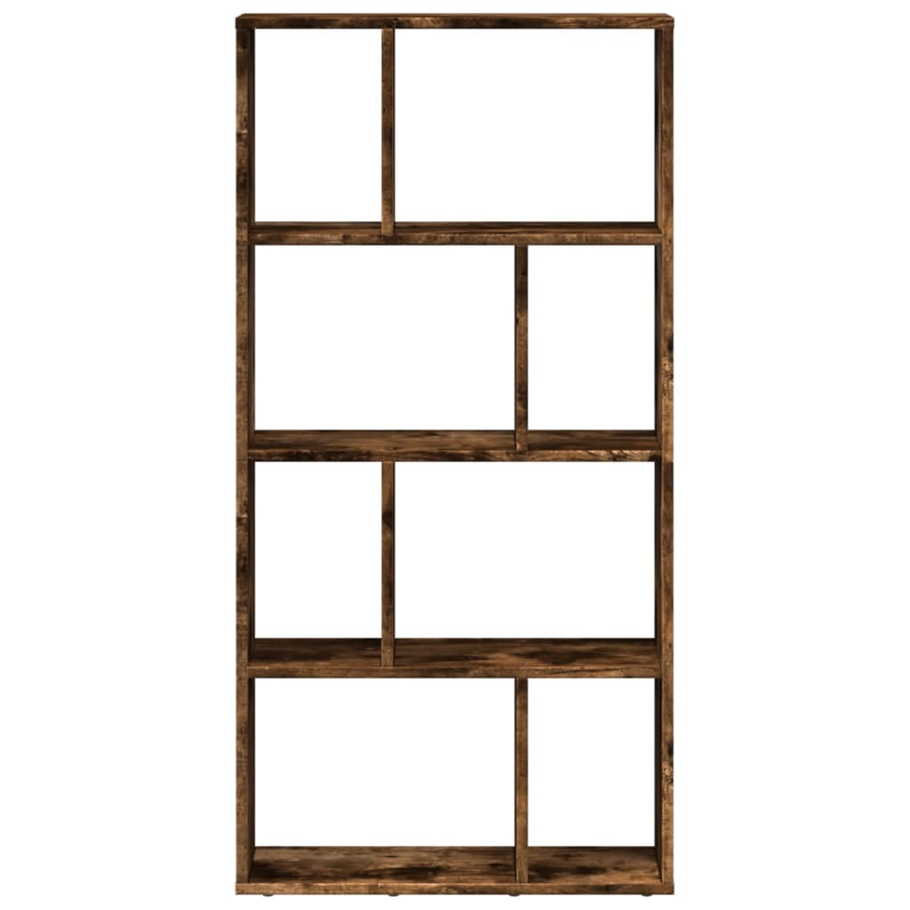 vidaXL Βιβλιοθήκη Καπνιστή Δρυς 60x20x120 εκ. από Επεξεργασμένο Ξύλο