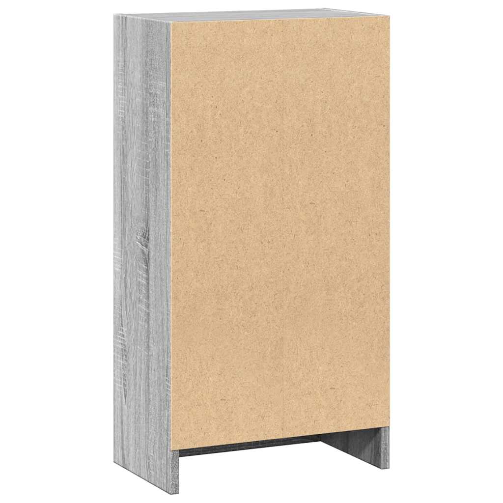 vidaXL Βιβλιοθήκη Γκρι Sonoma 40x24x76 cm Ξύλινη κατασκευή
