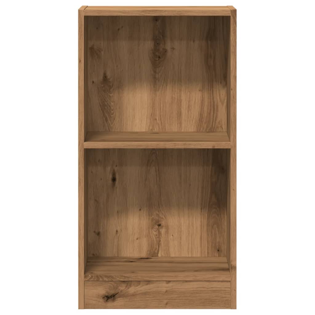 vidaXL Βιβλιοθήκη Αρτισιανή Δρυς 40x24x76 εκ. από Επεξεργασμένο Ξύλο