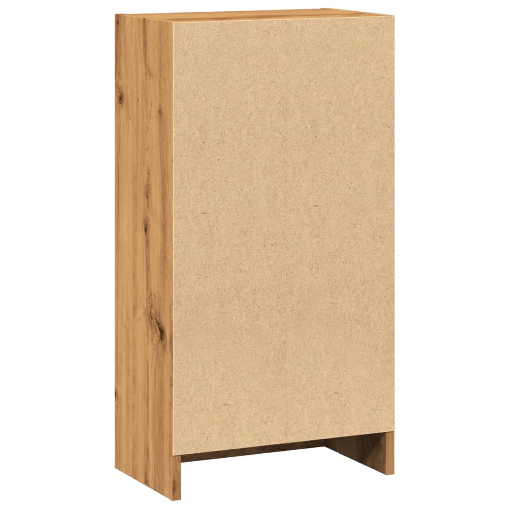 vidaXL Βιβλιοθήκη Αρτισιανή Δρυς 40x24x76 εκ. από Επεξεργασμένο Ξύλο