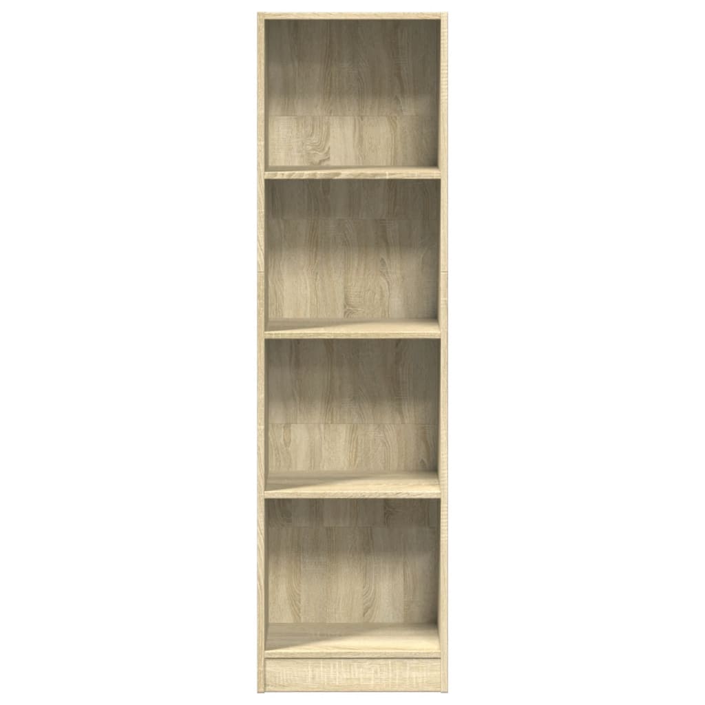 vidaXL Βιβλιοθήκη Sonoma Δρυς 40x24x143 εκ. από Επεξεργασμένο Ξύλο