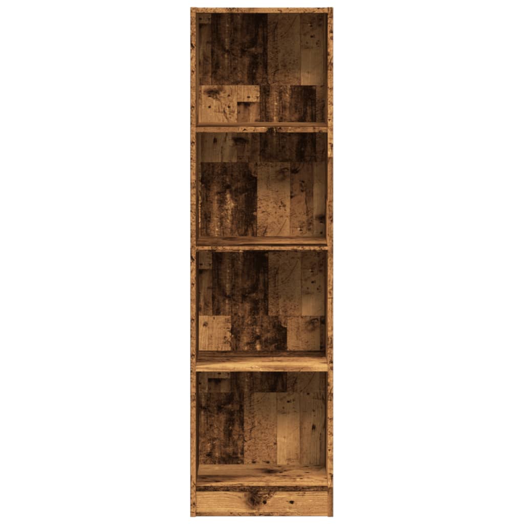 vidaXL Βιβλιοθήκη Όψη Παλαιού Ξύλου 40x24x143 εκ. Επεξεργασμένο Ξύλο