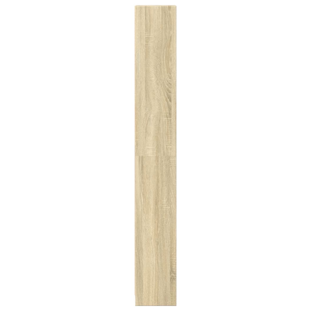 vidaXL Βιβλιοθήκη Sonoma Δρυς 40x24x176 εκ. από Επεξεργασμένο Ξύλο