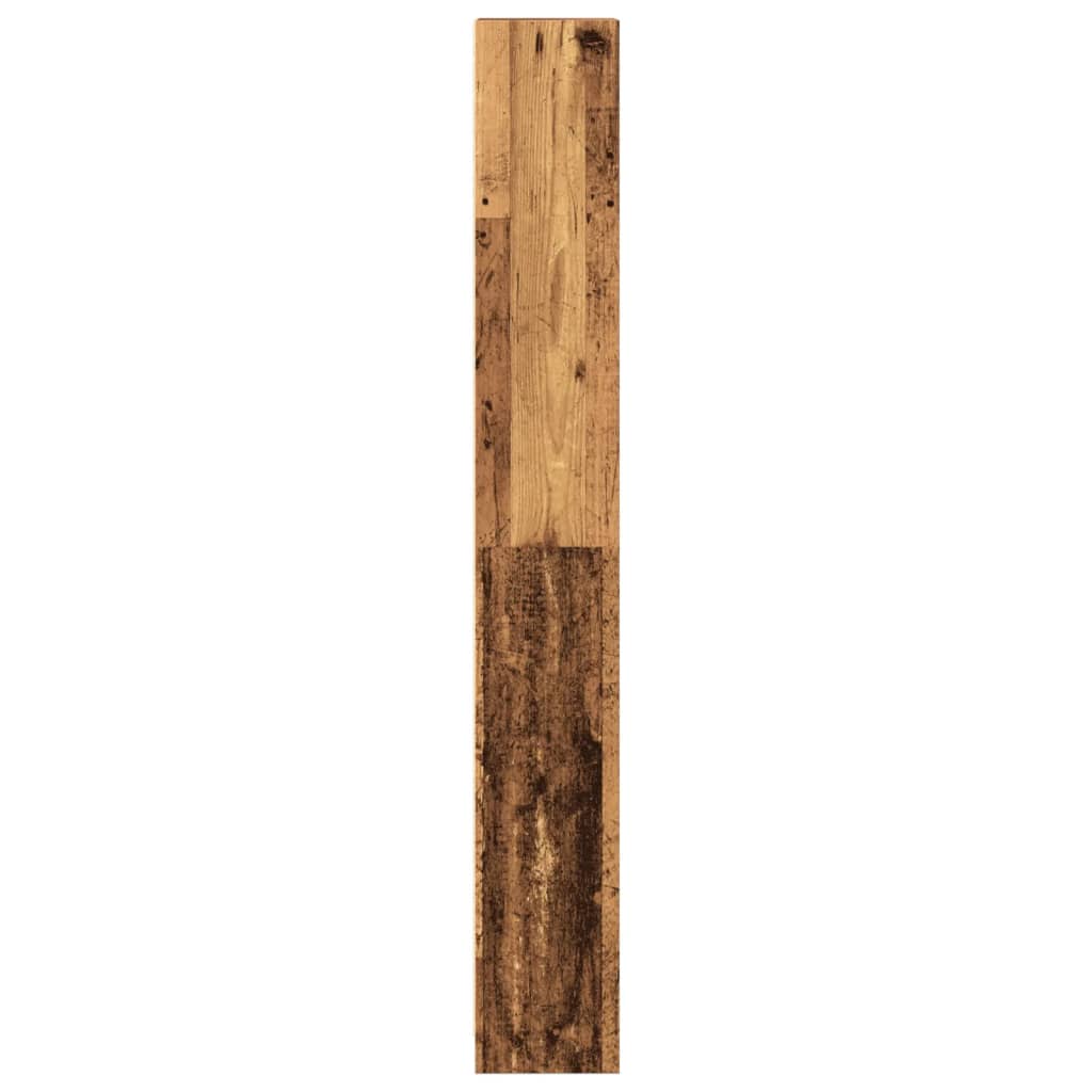 vidaXL Βιβλιοθήκη Όψη Παλαιού Ξύλου 40x24x176 εκ. Επεξεργασμένο Ξύλο