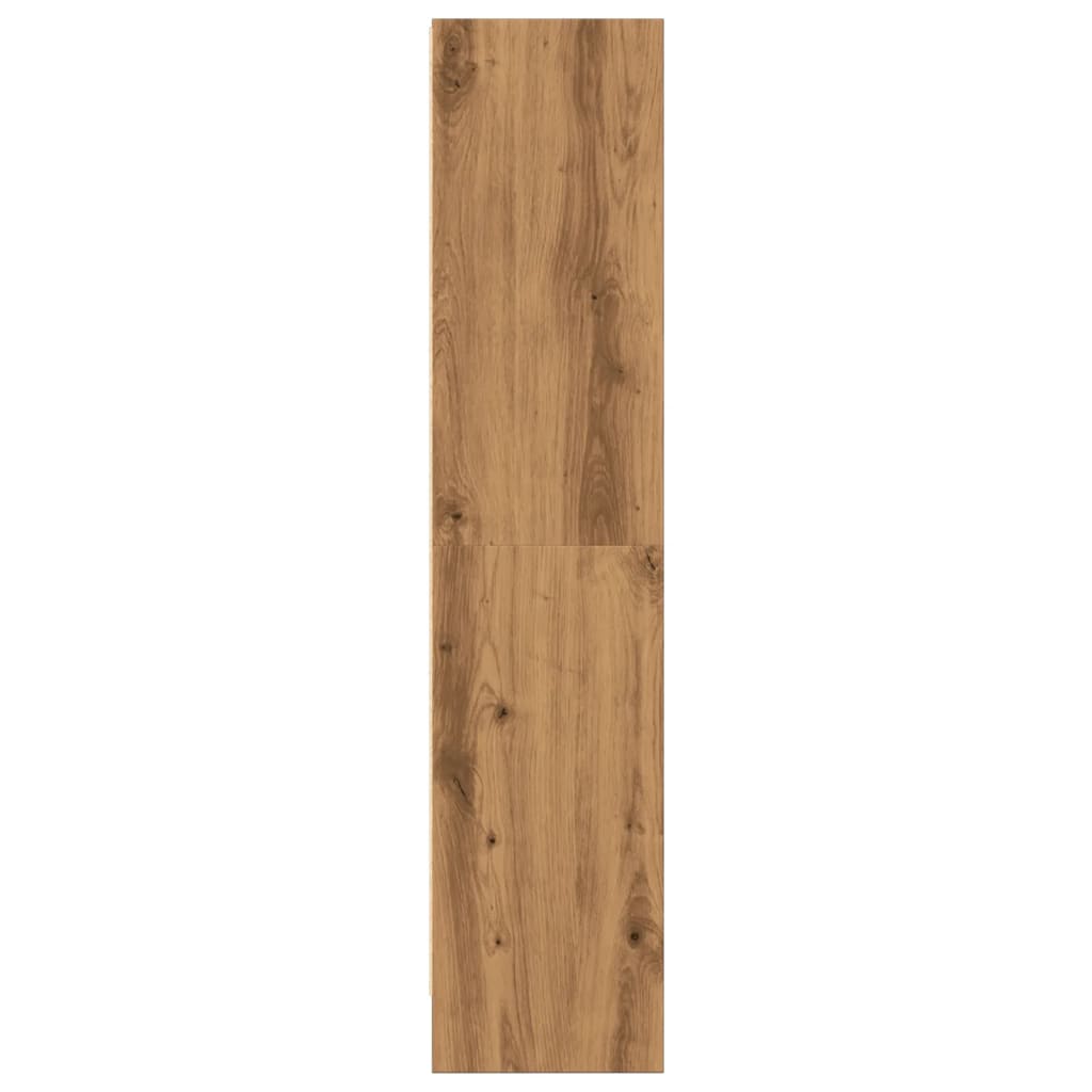 vidaXL Βιβλιοθήκη Αρτισιανή Δρυς 60x24x109 εκ. από Επεξεργασμένο Ξύλο