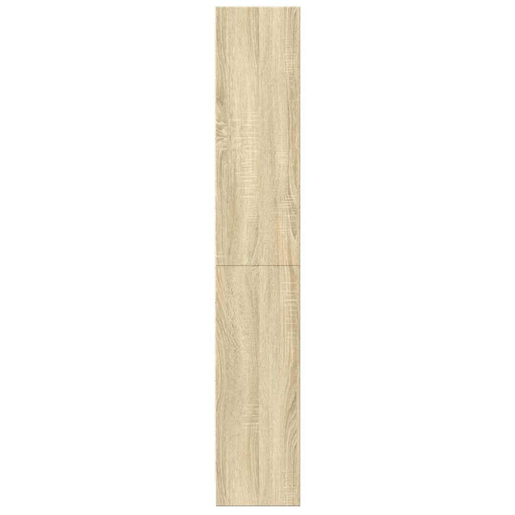 vidaXL Βιβλιοθήκη Sonoma Δρυς 60x24x143 εκ. από Επεξεργασμένο Ξύλο