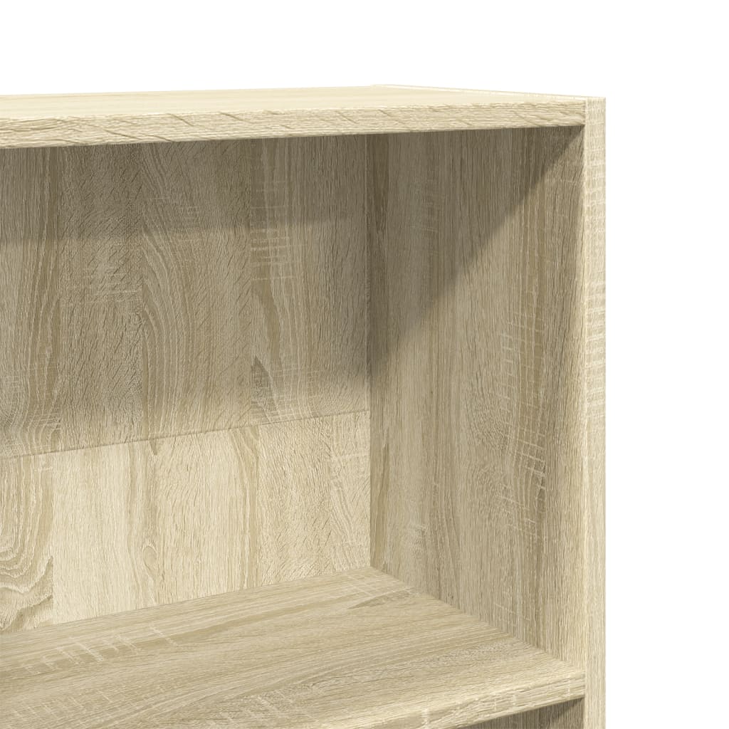 vidaXL Βιβλιοθήκη Sonoma Δρυς 60x24x143 εκ. από Επεξεργασμένο Ξύλο