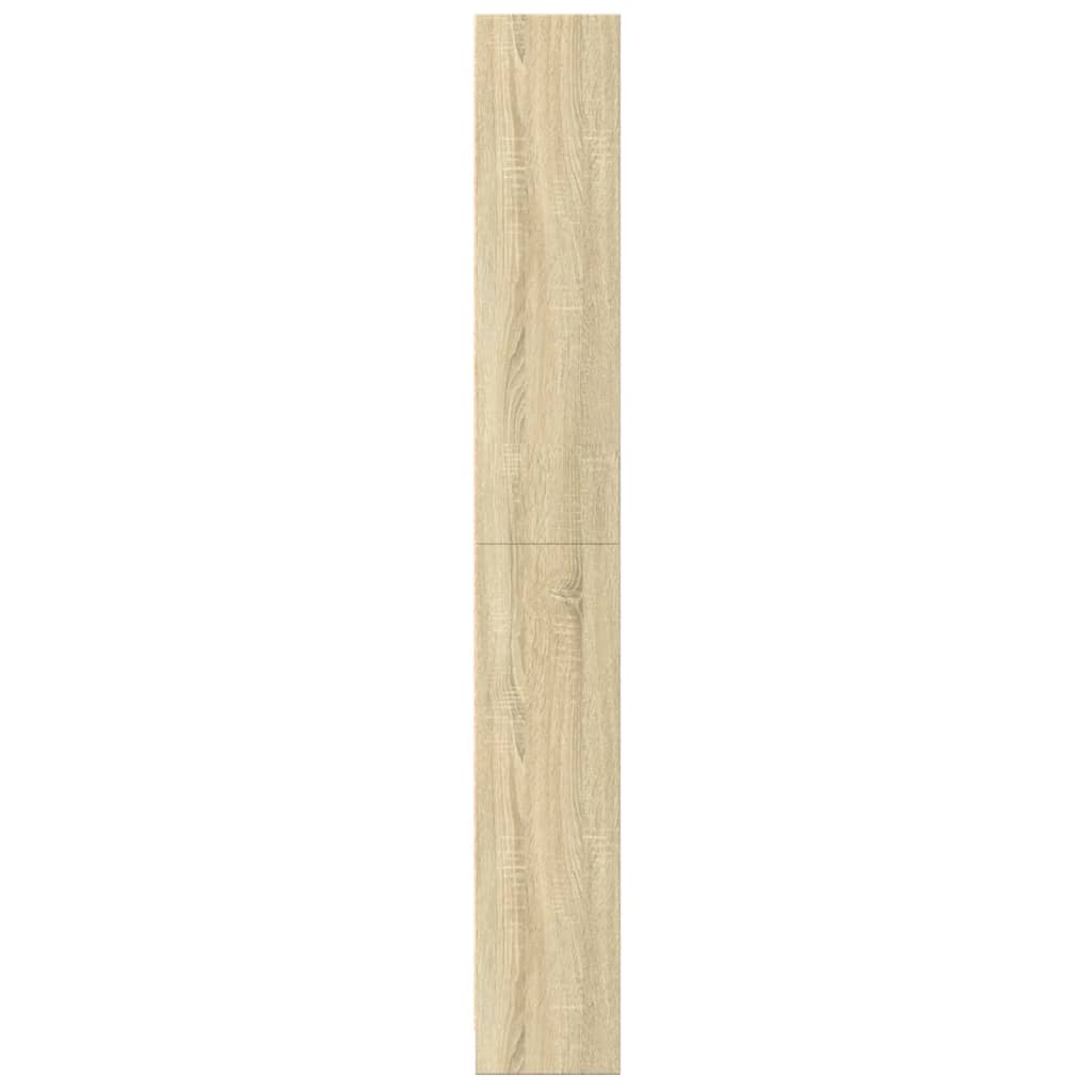 vidaXL Βιβλιοθήκη Sonoma Δρυς 60x24x176 εκ. από Επεξεργασμένο Ξύλο