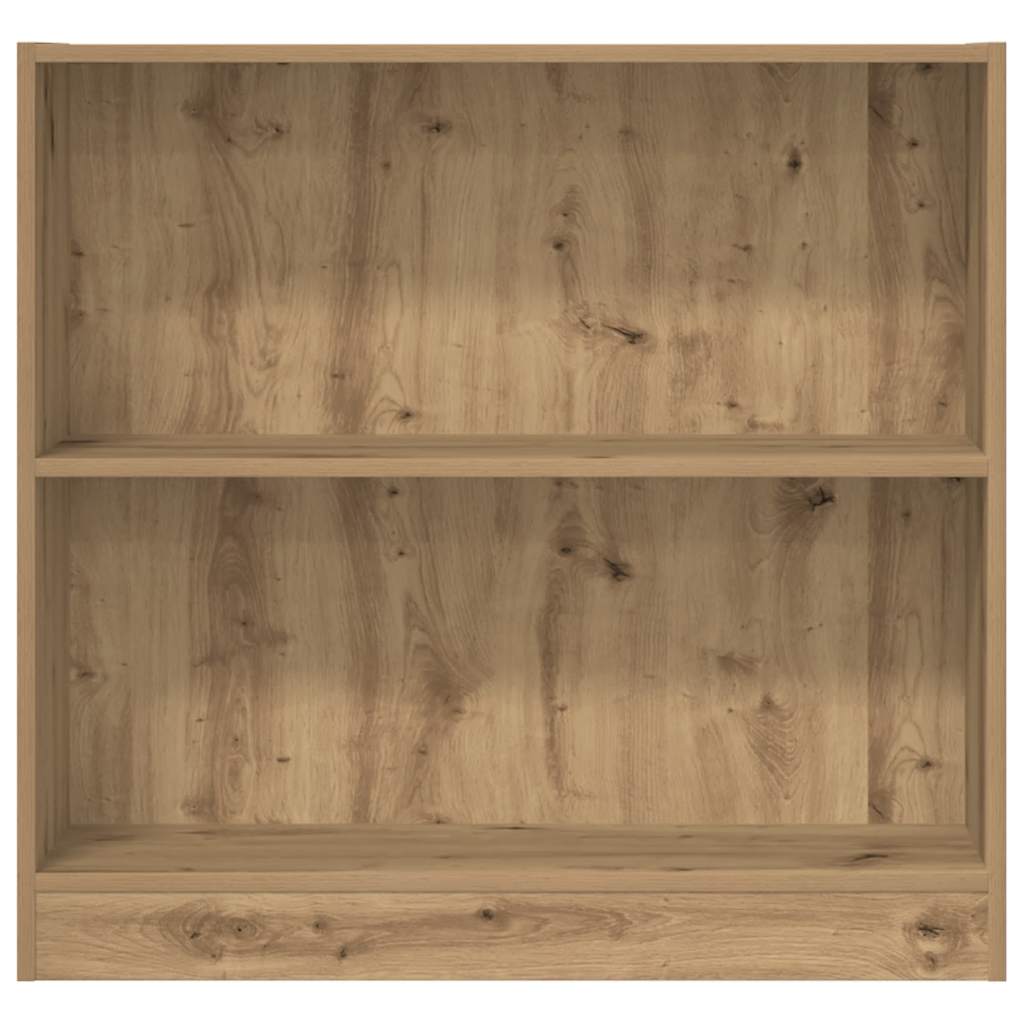 vidaXL Βιβλιοθήκη Αρτισιανή Δρυς 80x24x76 εκ. από Επεξεργασμένο Ξύλο