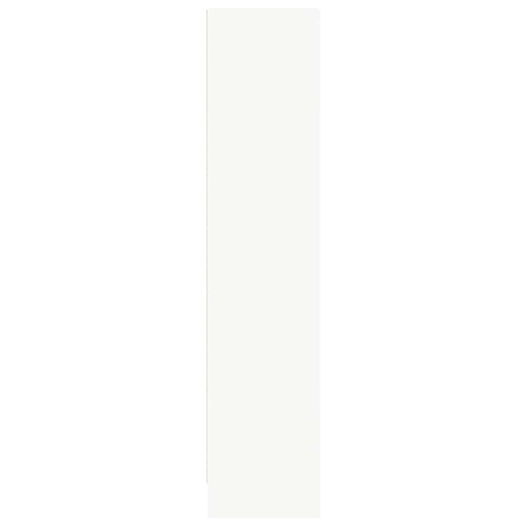 vidaXL Βιβλιοθήκη Λευκή 80x24x109 εκ. από Επεξεργασμένο Ξύλο