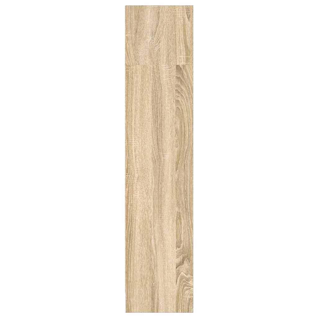vidaXL Βιβλιοθήκη Sonoma Δρυς 80x24x109 εκ. από Επεξεργασμένο Ξύλο