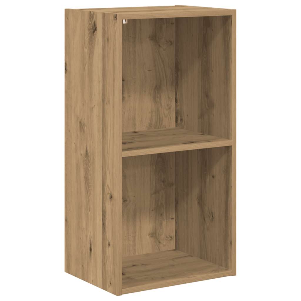 vidaXL Βιβλιοθήκη Αρτισιανή Δρυς 40x30x77 εκ. από Επεξεργασμένο Ξύλο
